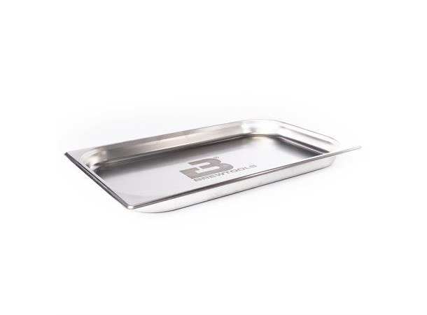 Steel tray 1/1, 40mm Brewtools, 530x325x40 