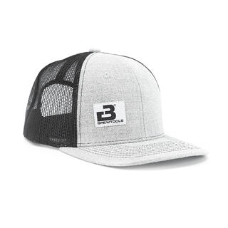 Trucker Hat, Light grey/Black One Size