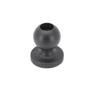 Ball Joint 1&quot;, Wall mounted Nylon, 5mm screw hole