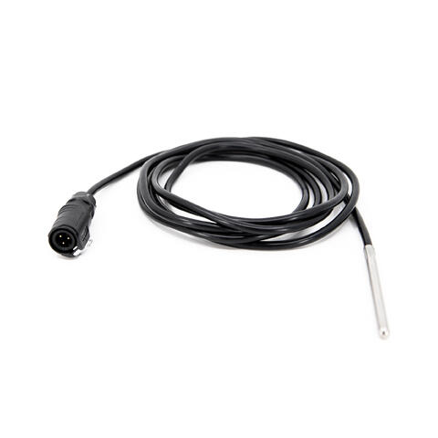 Temp. Sensor, PT1000, Probe on 2m cable Silicone Cable, Food grade