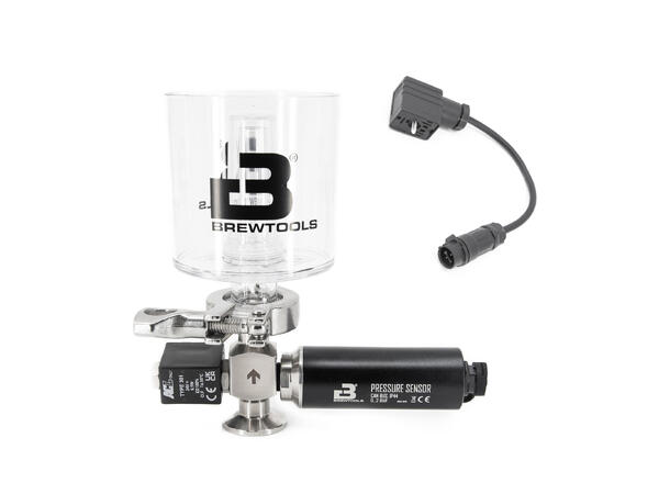 Spunding Kit, TC34mm, Ø2.0mm Solenoid, Sensor, Airlock, Adapter++ 