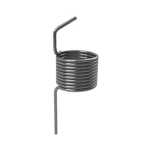 Coil, push-fit, for sample valves Reduces foam under pressure