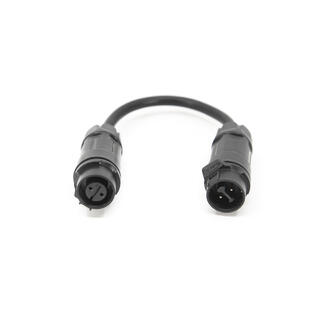 Extension connection, LP12-2-pin, 10cm In-Line cable connection for 2 cables