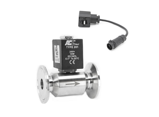 Solenoid Valve Kit, TC1.5", Ø4.5 With DIN-adapter 
