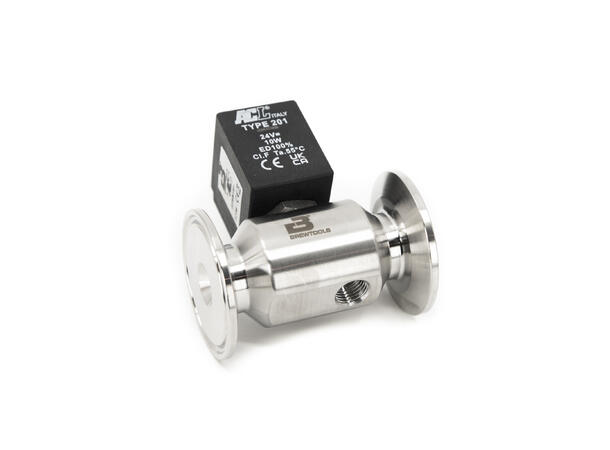 Solenoid valve TC1.5"+M12 NC DC24V Ø4.5 0-3 bar, 4.5mm orifice 