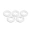 TC Gasket, 34mm, DN15, 5-pack White silicone