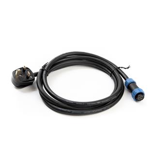 Power Input Cable, UK, 2m BS1363, H07RN