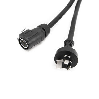 Power cable, 10A, 2m, AS/NZS 3112 (AU/NZ LP20 3-pin female, 3x1.5mm2
