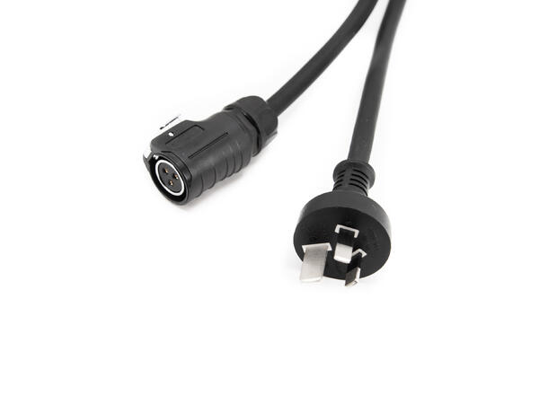 Power cable, 2m, AS/NZS 3112 (AU/NZ LP20 3-pin female, 3x1.5mm2 