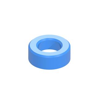 Gasket for sparge pipe top Blue silicone