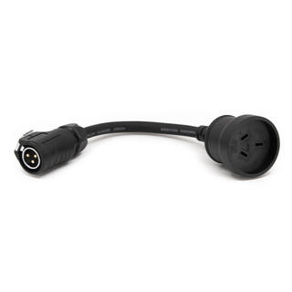 Power Adapter, AS/NZS 3112 (AU/NZ) LP20 3-pin to receptacle/outlet