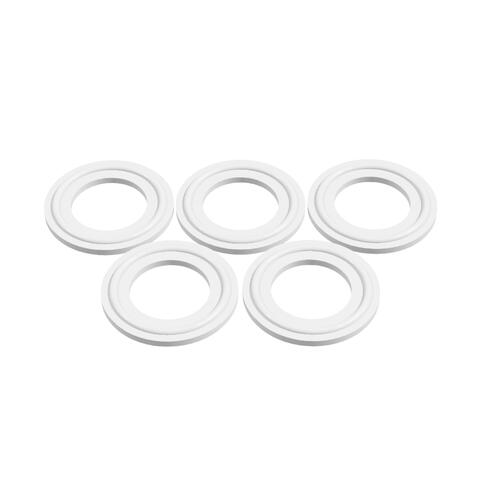 TC Gasket, 34mm, DN20, 5-pack White silicone
