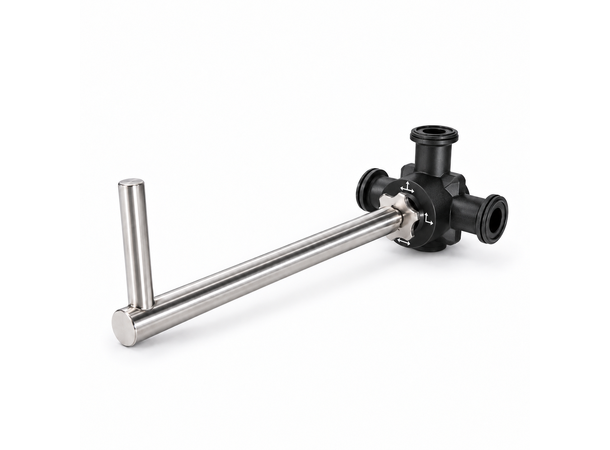 CleanCore™ 3-way valve for B40/B50 Bottom Valve for B40/B50 w/long handle 