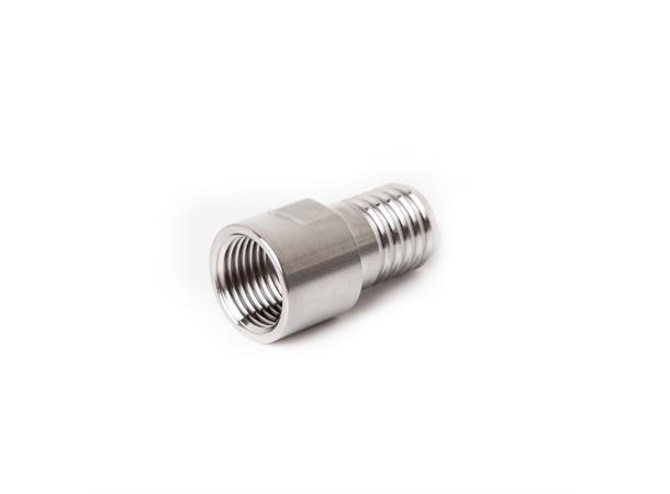 1/2" F-NPT to 19mm hose barb 