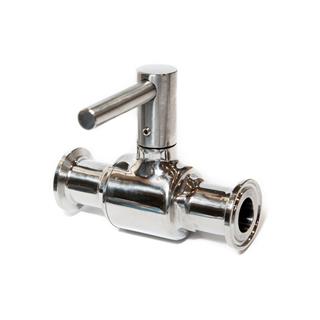 Ball valve, straight, TC34mm DN15 Expand your system