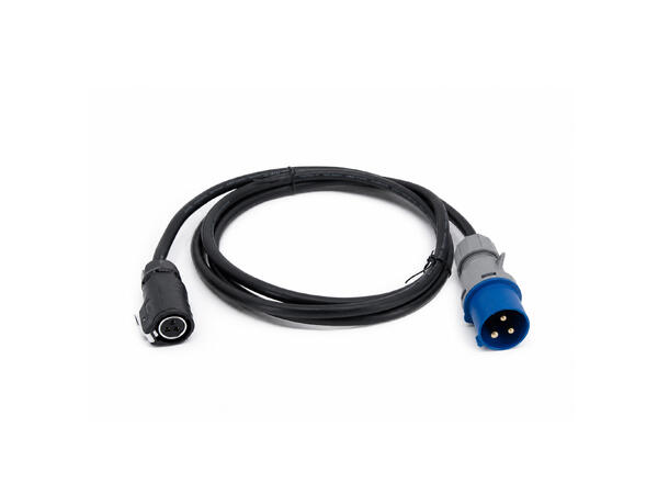 Power cable, 2m, CEE 230V 1ph, 16A LP20 3-pin female, 3x1.5mm2 