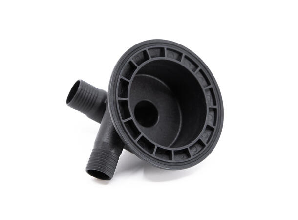 Pump Head, FCS Brew Pump 24V, 2A, Barbed POK, 90 degrees 