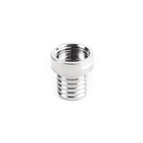 1/2&quot; BSP/R to 19mm barb w/gasket groove Without gasket