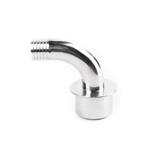 Recirc. Fitting, 19mm hose elbow For mashing/sparging