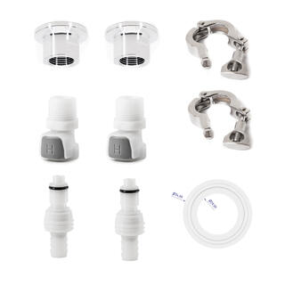 Cooling connector kit, quick connectors For B25/B50/B100/B180