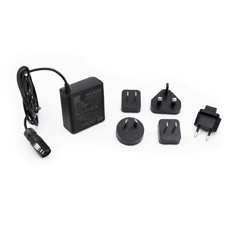 Power Supply, 24V 65W, LP12 2-pin 110-240V, Global adapters included