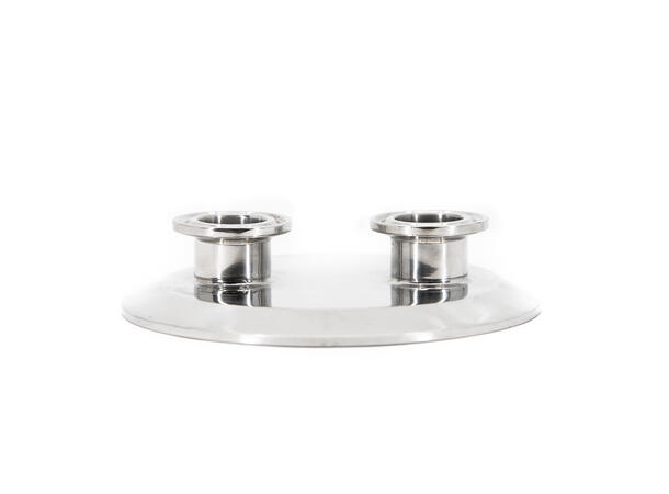 TC Adapter, 4" to 2x TC34mm 2x DN15 