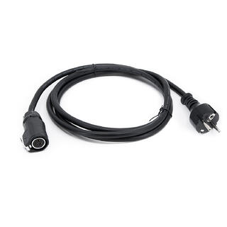 Power cable 10A, 1.5mm2, Schuko, 2m LP20 Female 3-pin