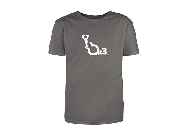 T-shirt, "Clamp", grey, M 