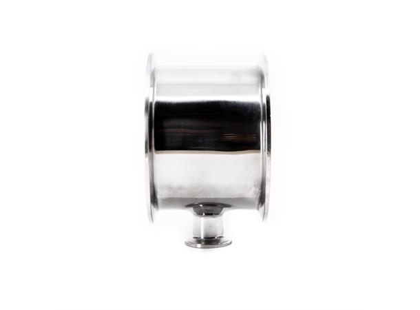 TC 4"  x TC34mm Tee Perfect for venting/purging 
