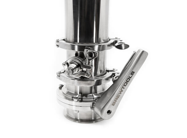 TC 4"  x TC34mm Tee Perfect for venting/purging 