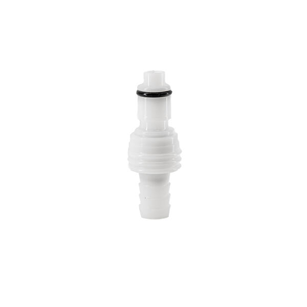 Quick connector, M to 10mm barb (3/8&quot;) Leak free connectors