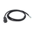 Power cable, 2m, DIY LP20 3-pin female, 3x1.5mm2