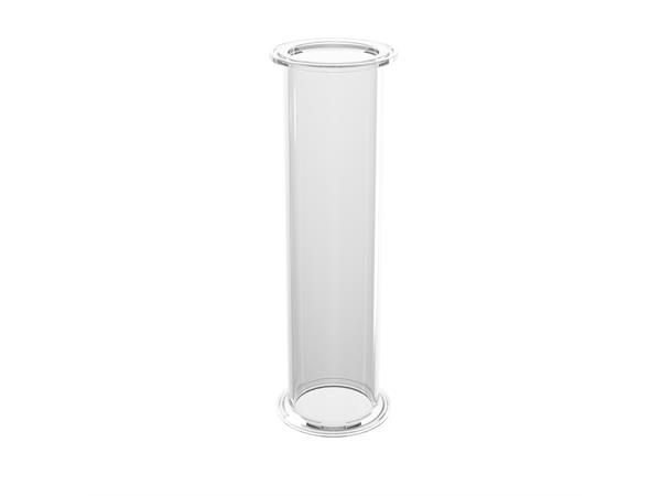 Poly TC Pipe, 2", L=200mm Transparent polycarbonate pipe 