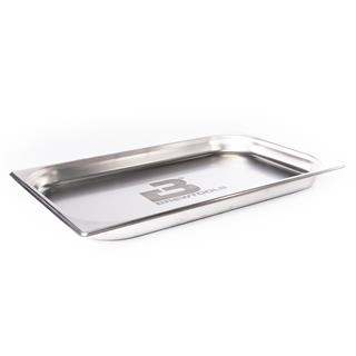 Steel tray 1/1, 40mm Brewtools, 530x325x40