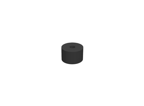 Silicone Grommet, DIN 43650 13 x 3.4 x 8, Shore A 60 