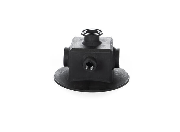 MiniUni TC 4" Multi-port Top Black, Composite 