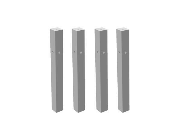 Troll - Leg set, 400mm Legs for Troll table system 