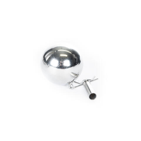 Floating ball, stainless w/tube holder For 6x8mm silicone tube