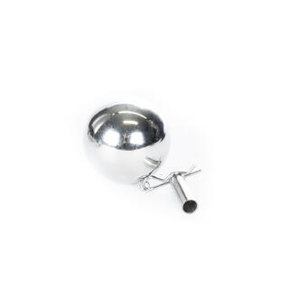 Floating ball, stainless w/tube holder For 6x8mm silicone tube