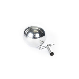 Floating ball, stainless w/tube holder For 6x8mm silicone tube