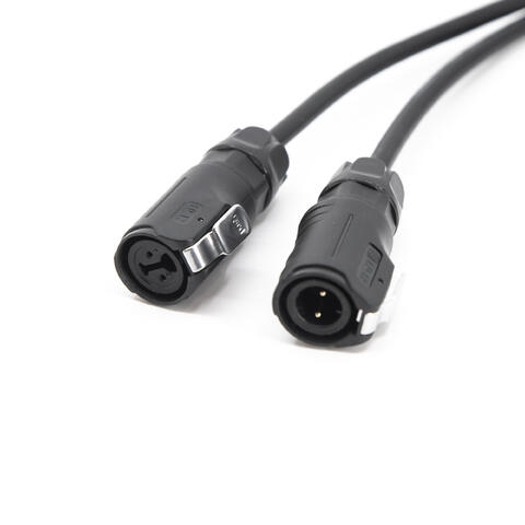 Cable, LP12-2-pin, 1m For solenoids, pumps etc.
