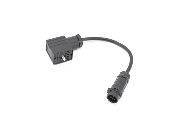LP12, 2-pin, 100mm, adapter - DIN43650-B LP12 to DIN adapter (DIN43650 Form B) 